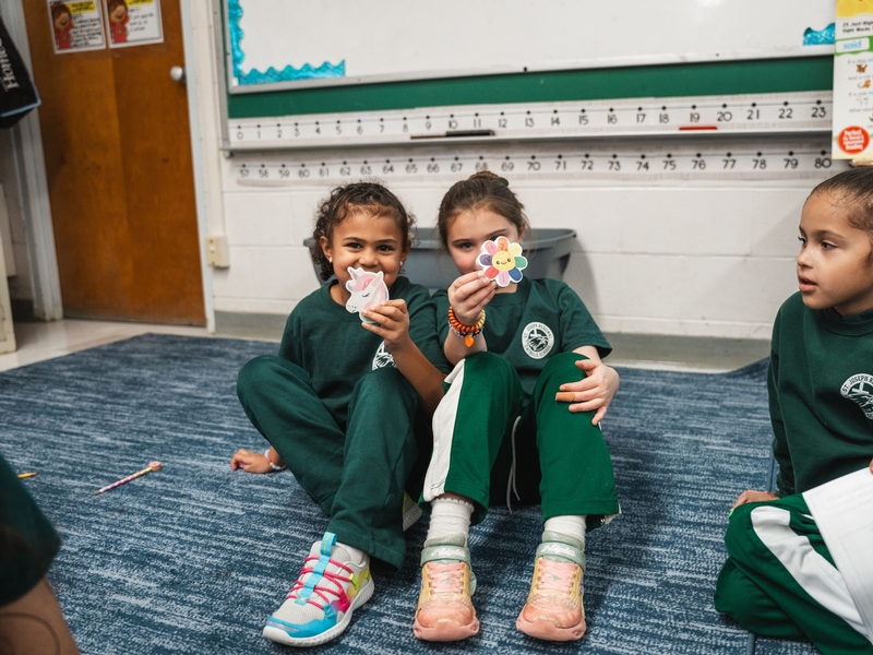 children in a classroom